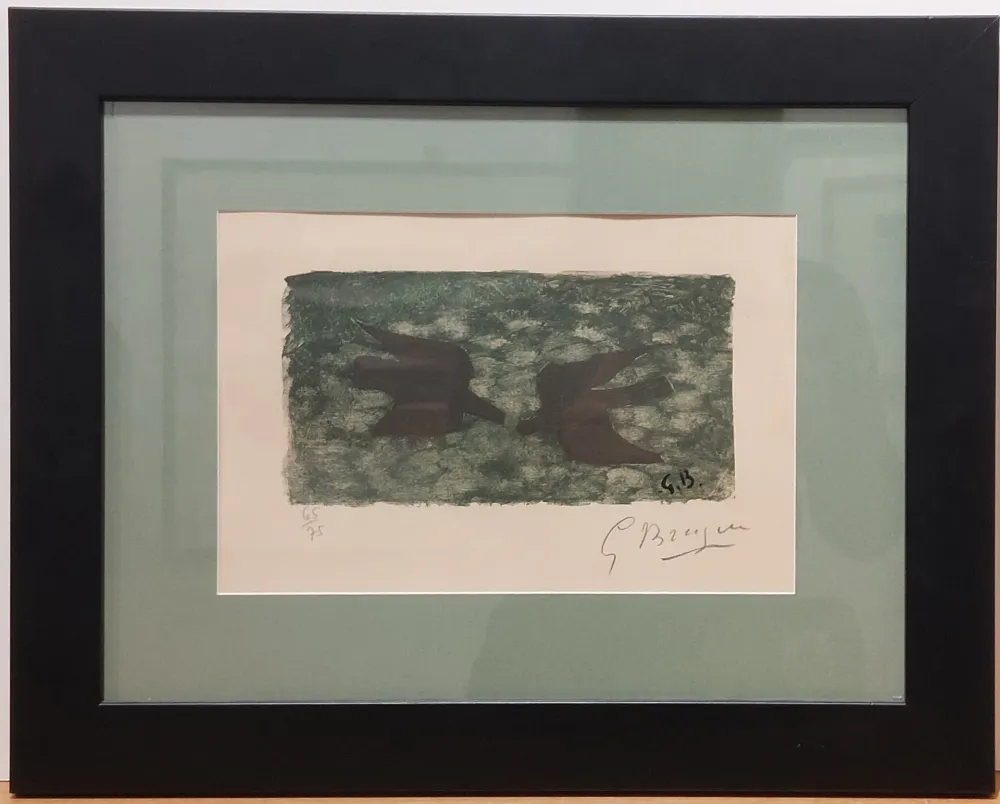 镂版印刷 Braque - Le Pays total 