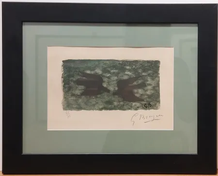 镂版印刷 Braque - Le Pays total 