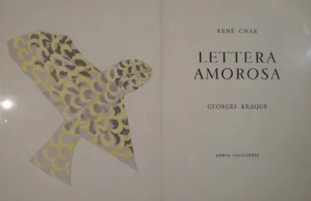 石版画 Braque - Le Rapace / L’Iris