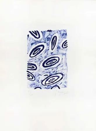 石版画 Braque - Les cibles