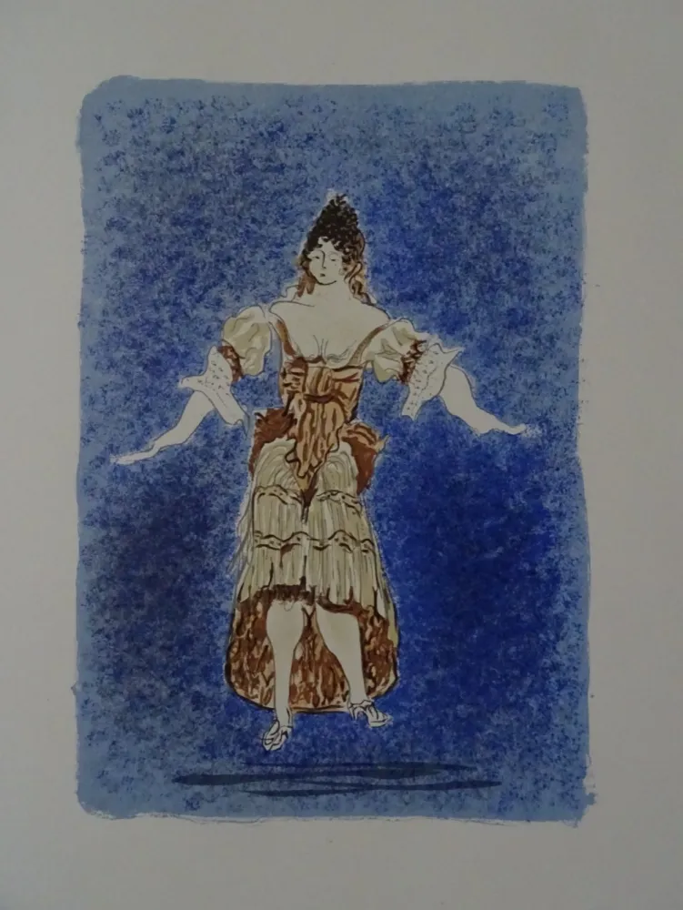 石版画 Braque - Les Facheux