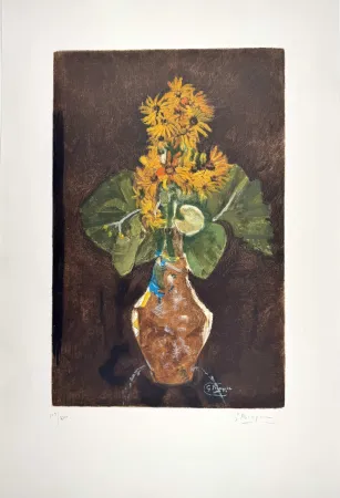 蚀刻飞尘法 Braque - Les Marguerites 