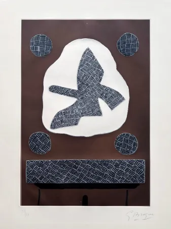 蚀刻飞尘法 Braque - L'oiseau de passage