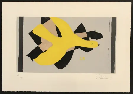 蚀刻飞尘法 Braque - L'Oiseau et Son Ombre II (Bird and its Shadow II)