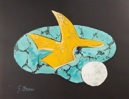 石版画 Braque - Memnon