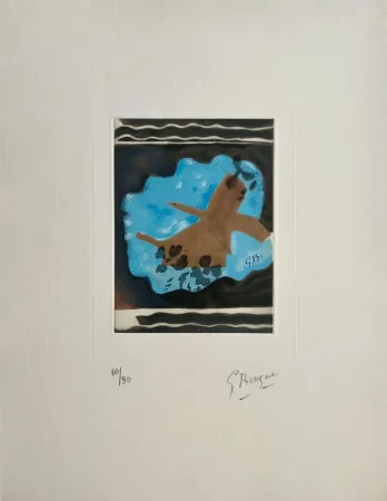 蚀刻版画 Braque - Migration 