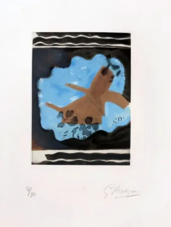 版画 Braque - Migration