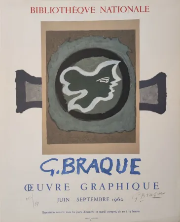 石版画 Braque - 