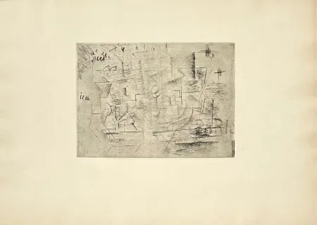 版画 Braque - Paris