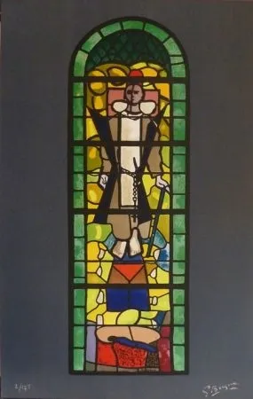 石版画 Braque - Sainte Dominique