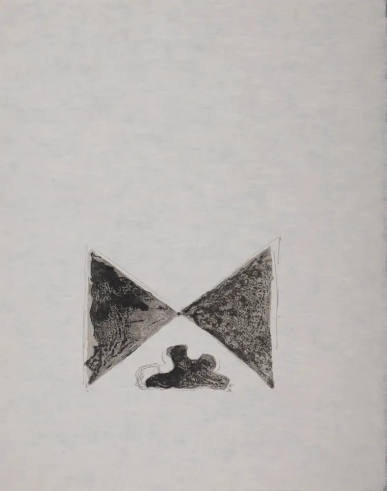 石版画 Braque - Scrute tes paupières, 1963