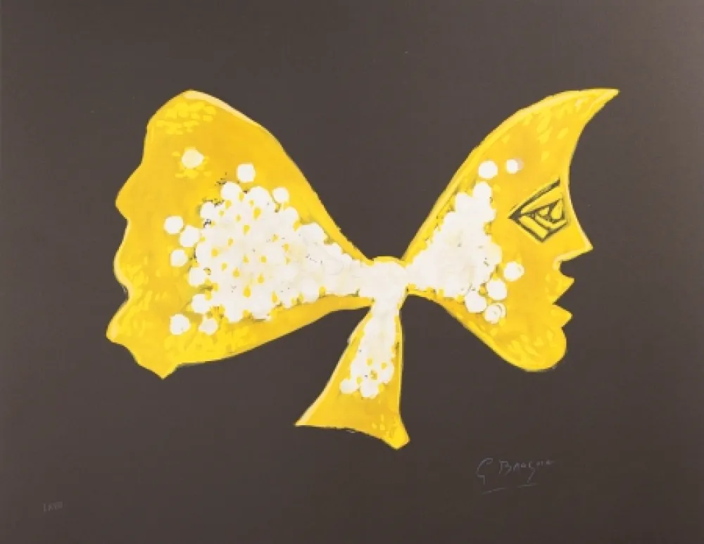 石版画 Braque - Séléné