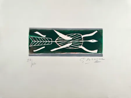 蚀刻版画 Braque -  Thalassa I 