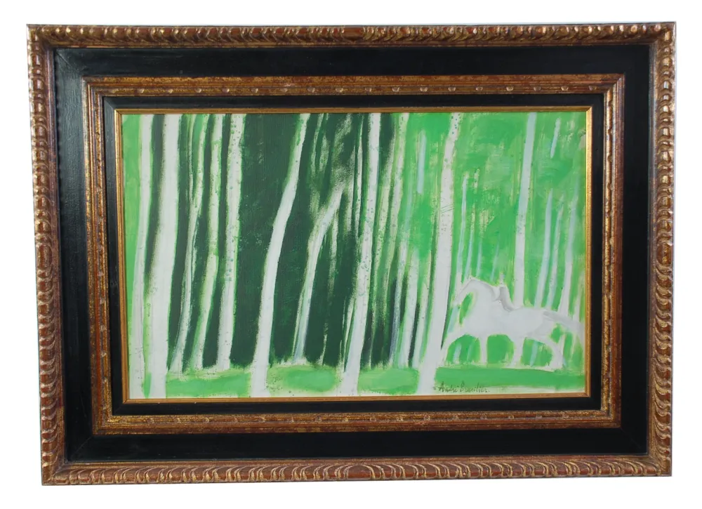 无技术 Brasilier - Cavalier en forêt