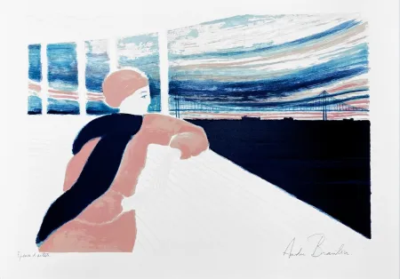 石版画 Brasilier - Le Tage 