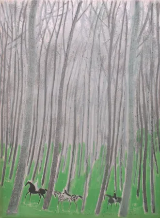 石版画 Brasilier - Sous-Bois