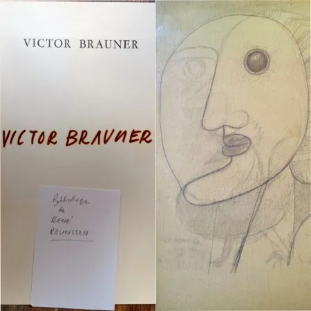 插图书 Brauner - L'Attico - Roma, 1964 - Rare catalogue Signée au feutre, Hand signed!