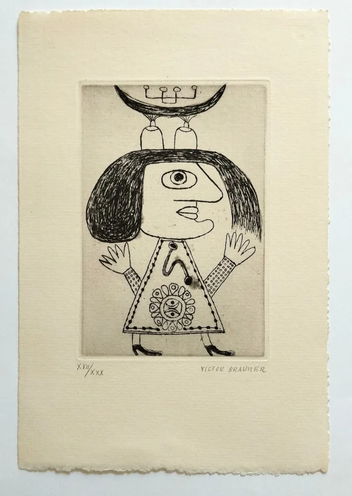 蚀刻版画 Brauner - Lilith