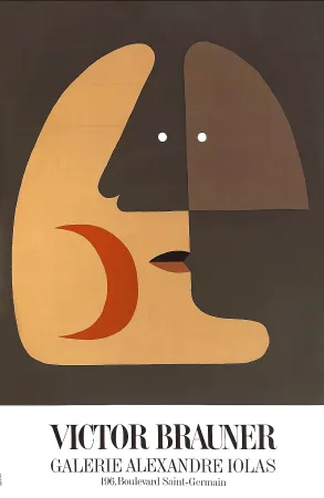 丝网印刷 Brauner - Sérigraphie Galerie Alexandre Iolas, 1972