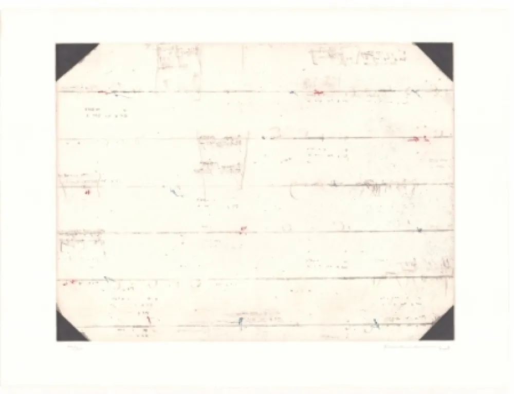 石版画 Brinkmann - Série Barcelone IX