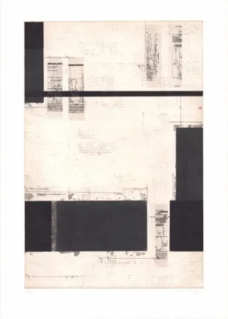 石版画 Brinkmann - Série Barcelone V