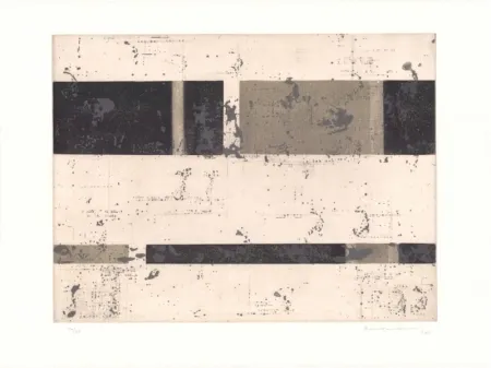 石版画 Brinkmann - Série Barcelone X