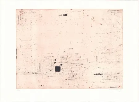 石版画 Brinkmann - Série Barcelone XI