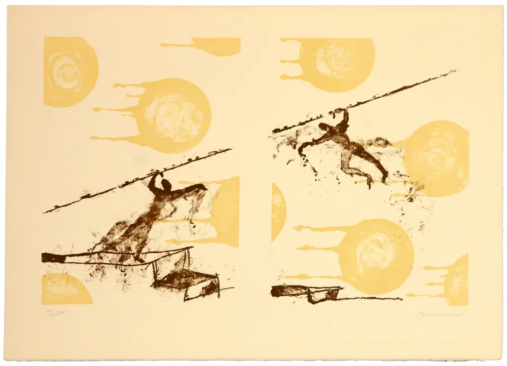 石版画 Brisson - Sans titre