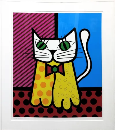 丝网印刷 Britto - THE CAT