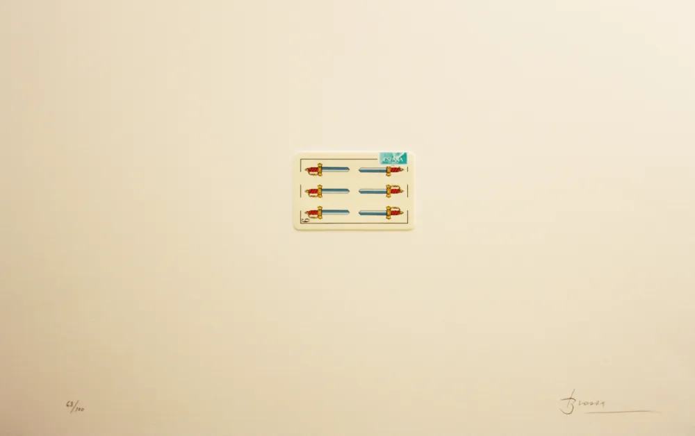 石版画 Brossa - Carpeta 12 Aniversari Galeria Joan Prats