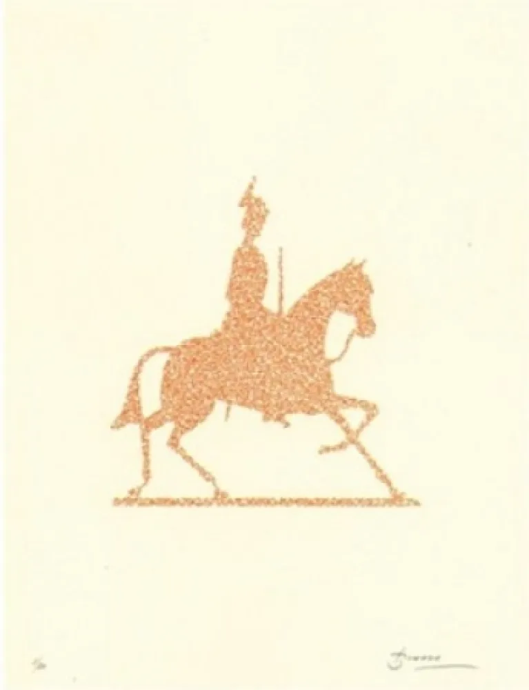 石版画 Brossa - Poema visual 4