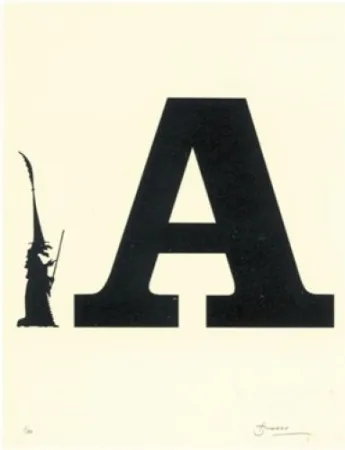 石版画 Brossa - Poema visual 5