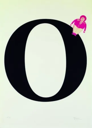 石版画 Brossa - Poema Visual Ceret i Colliure