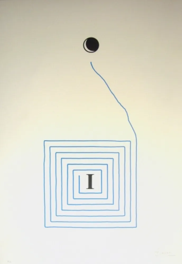 石版画 Brossa - Sans titre