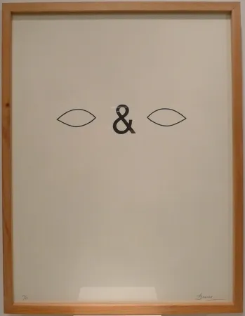 石版画 Brossa - Sin Título