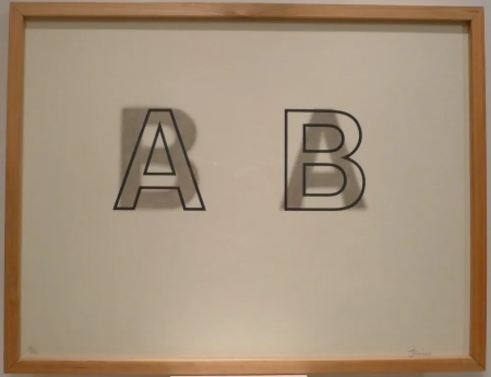 石版画 Brossa - Sin Título