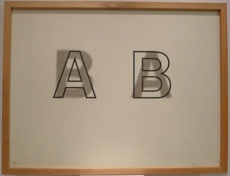 石版画 Brossa - Sin Título