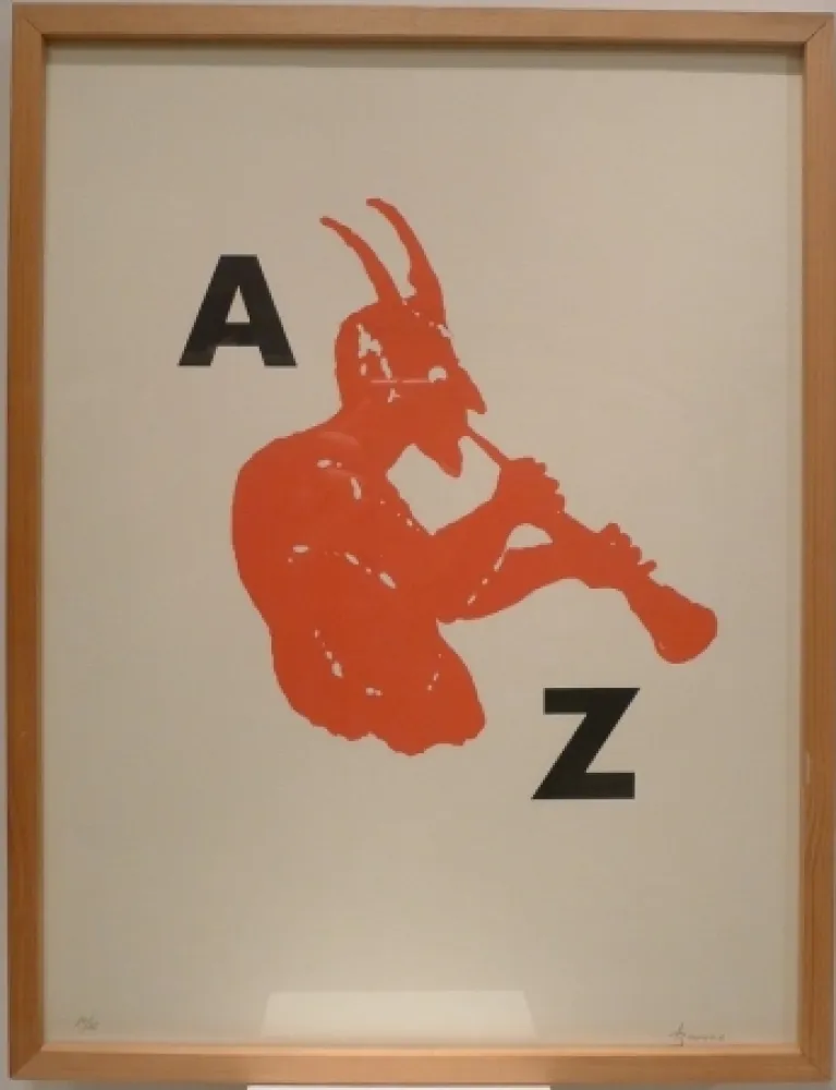 石版画 Brossa - Sin Título