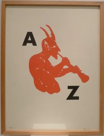 石版画 Brossa - Sin Título