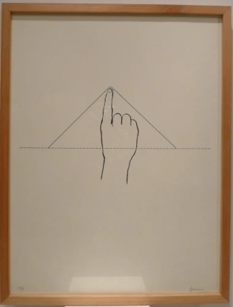 石版画 Brossa - Sin Título