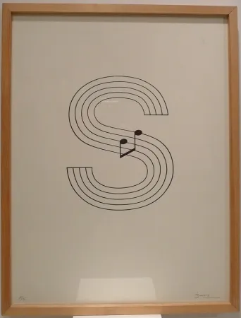 石版画 Brossa - Sin Título