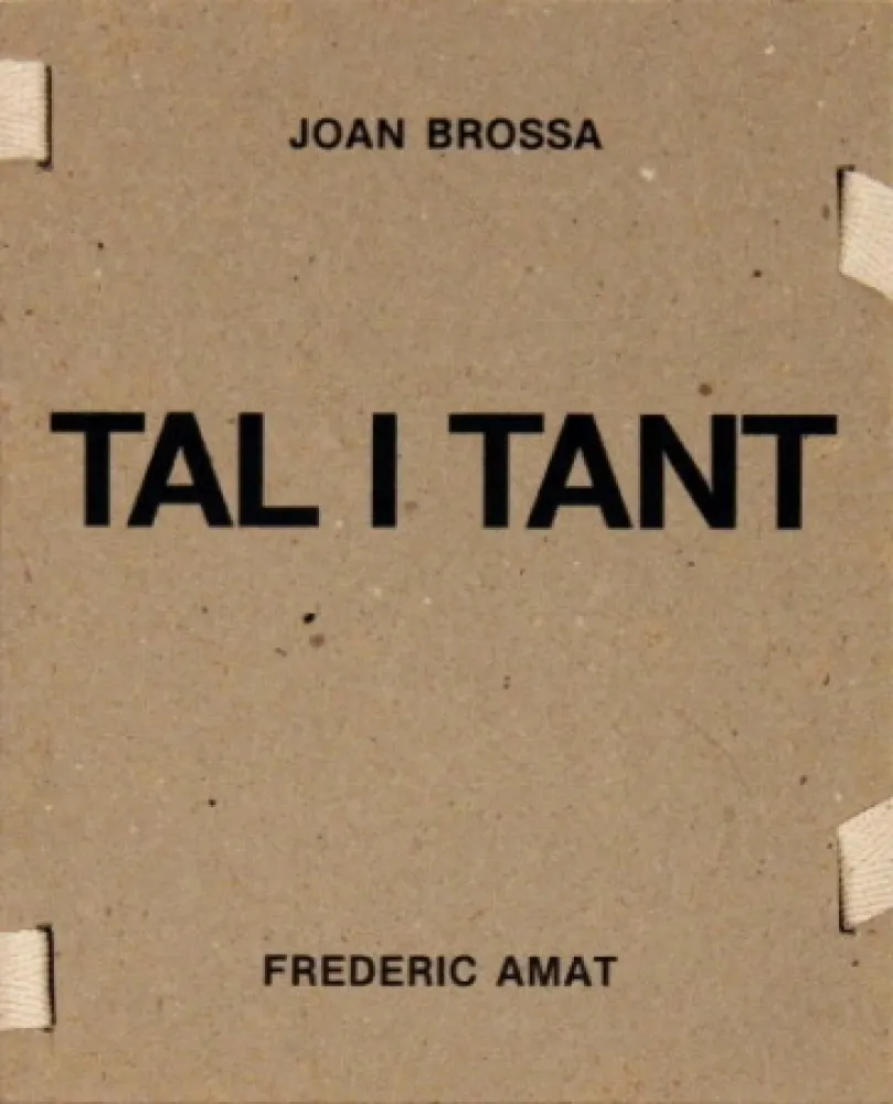 插图书 Brossa -  Tal i tant