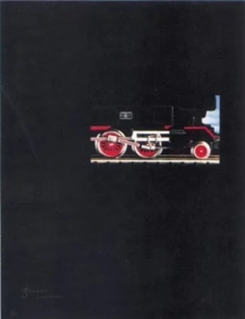 石版画 Brossa - Túnel