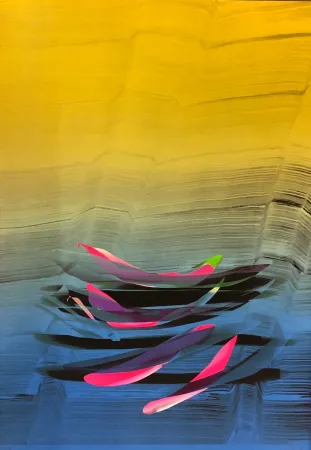 石版画 Broto - Sin titulo