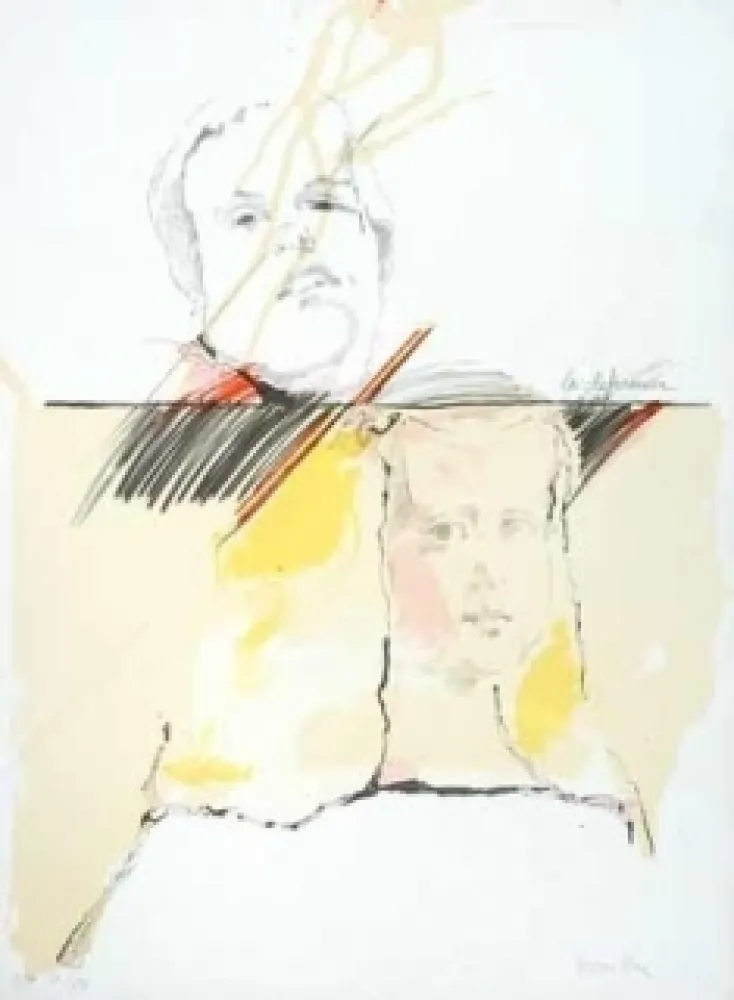 石版画 Bru - La diferencia Velasquez