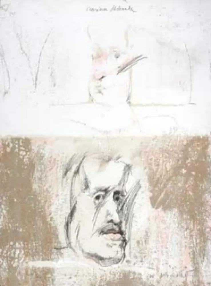 石版画 Bru - Mariana destinada Velasquez