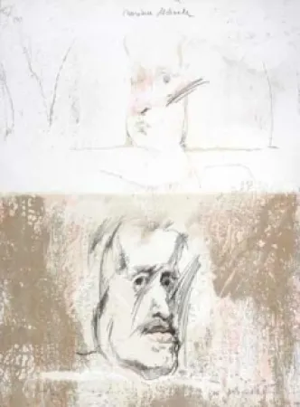 石版画 Bru - Mariana destinada Velasquez