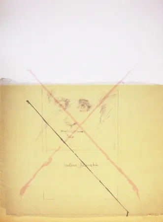 石版画 Bru - Milena