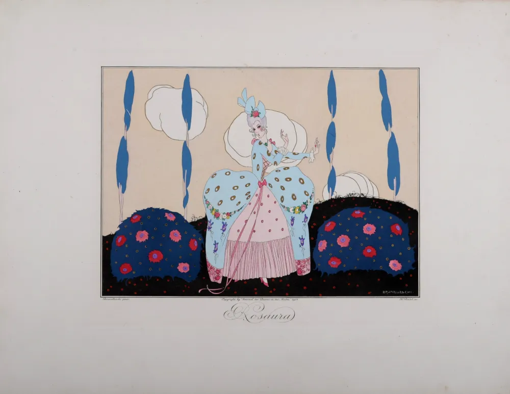 版画 Brunelleschi - Rausora, 1914 - Masterpiece!