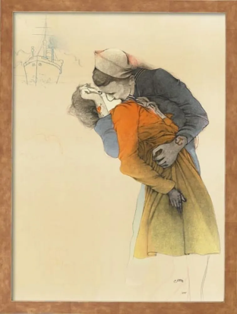 石版画 Bruni - Love Parade New York